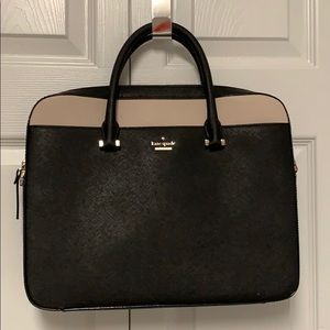 EUC Kate Spade Leather Laptop Bag